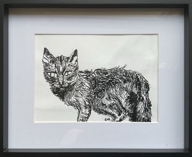 image drawn in ink